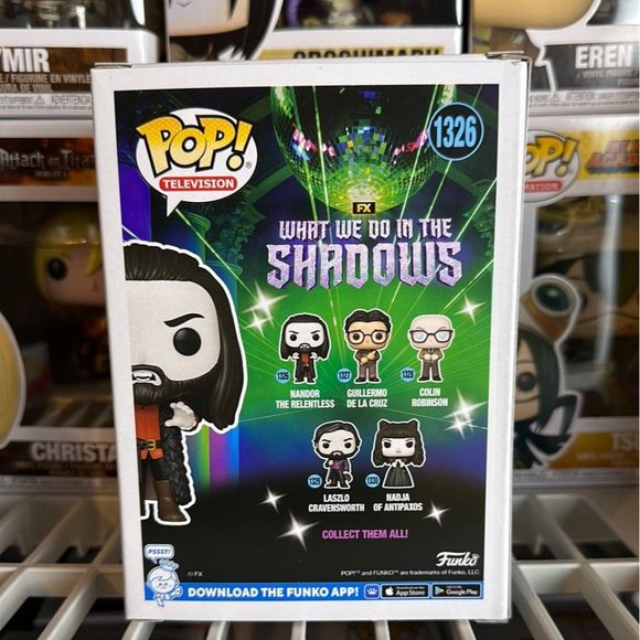 Funko Pop! What We Do In The Shadows - Nandor The Relentless Figure #1326 - Picture 4 of 7